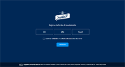 Desktop Screenshot of cervezasantafe.com.ar